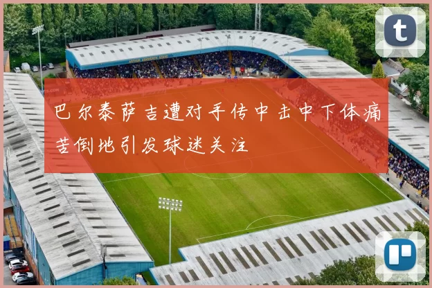 巴尔泰萨吉遭对手传中击中下体痛苦倒地引发球迷关注